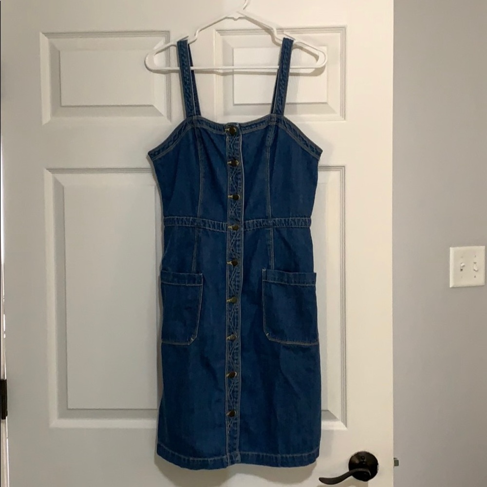 Super cute denim dress